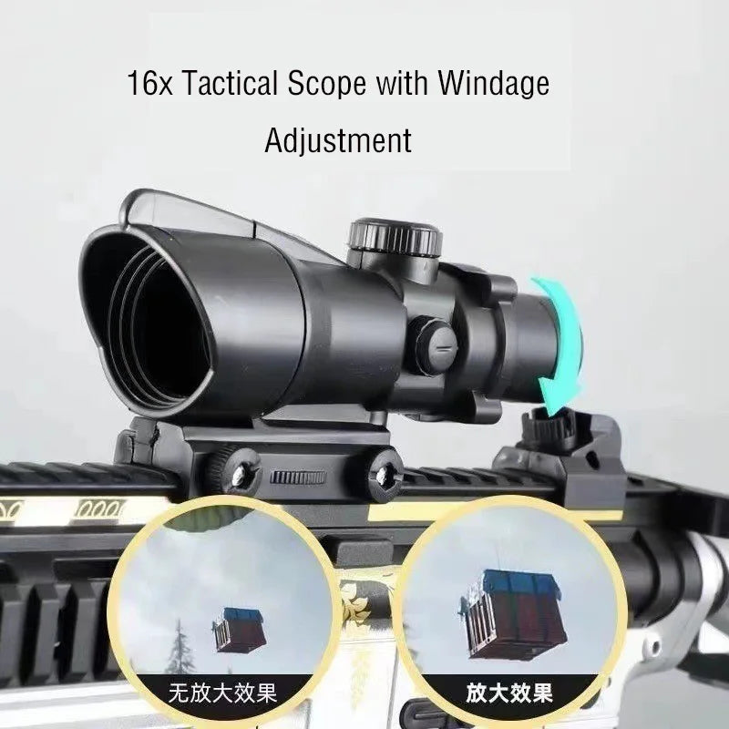 M416 Gun Toys Outdoor Electric Blaster Shooting Sport Gel Bullet Shoot Summer Water Ball Toys For Interactive Parent Child Game