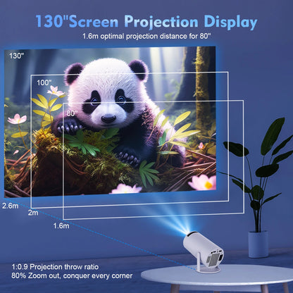 Magcubic Projector HY300 Pro 4K Android 11 Dual Wifi6 290ANSI Allwinner H713 BT5.0 1080P 1280*720P Home Cinema Outdoor Projetor